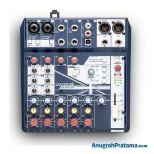 SOUNDCRAFT Notepad-8FX Small Format Analog Mixing Console with USB I/O and Lexicon Effects