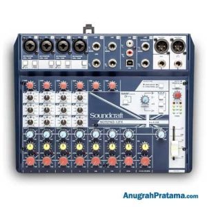 SOUNDCRAFT Notepad-12FX Small Format Analog Mixing Console with USB I/O and Lexicon Effects