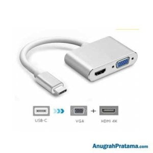 AIO Connector Type C to HDMI + VGA