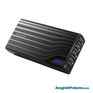 PROLINK PUH501-NB 4-in-1 USB 3.0 Hub, Charger 80W(5V/16A) max, Car Charger, Adapter NB - Black