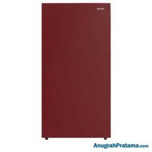 SHARP Kulkas SJ-X185M-SR Red