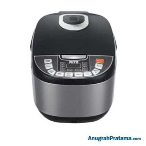 MITO Digital Rice Cooker R5+ - Silver Black