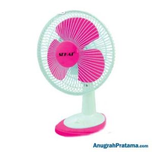 SEKAI Kipas Angin Meja 2 in 1 DFN 906 - Pink