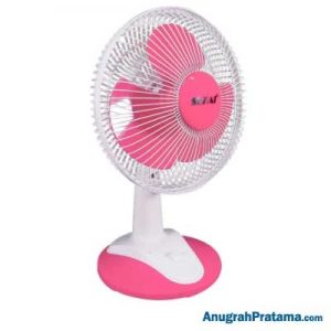 SEKAI Kipas Angin Meja 2 in 1 DFN 907 - Pink