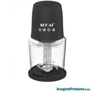 SEKAI Chopper Penggiling Daging Sayur Buah ML - CP-5051P - Black