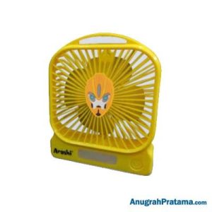ARASHI Kipas Angin  Minni Fan 4 inch TRF - Yellow