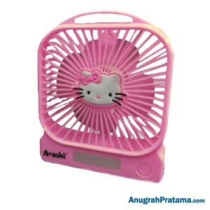 ARASHI Kipas Angin Minni Fan 4 Inch HKT - Pink
