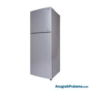 AQUA Kulkas 2 Pintu Inverter 270 Liter AQR-355IM - Silver