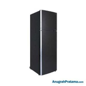 AQUA Kulkas 2 Pintu Inverter 270 Liter AQR-355IM - Black