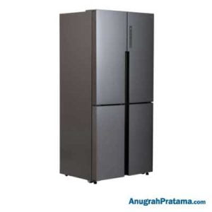 AQUA Kulkas Multidoor Side by Side 456 Liter AQR-IM525AM (GB)