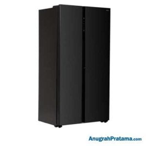 AQUA Kulkas Multidoor Inverter Side by Side 541 Liter AQR-605IM