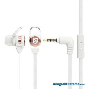 VERBATIM Urban Sound Eargear with Mic - White