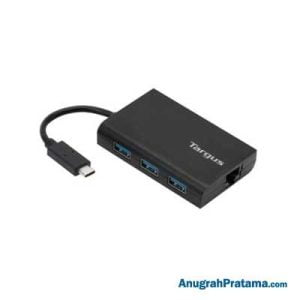 TARGUS ACH230 USB C to USB 3.0 Hub 3 port with Gigabit Ethernet