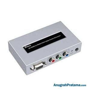 DTECH DT-7049 4K HDMI TO HDMI + VGA + Ypbpr + Audio Converter