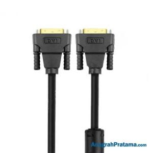 DTECH DT-D005 Male To Male DVI 24+1 Cable (5 M)