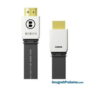 BERVIN BHC-302GS HDMI 4K UHD Highspeed untuk Multimedia & Gaming Slim (3m)