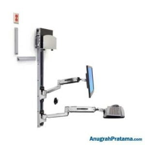 ERGOTRON LX Sit-Stand Wall Mount System [45-358-026]