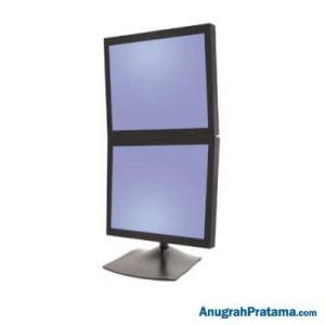 ERGOTRON DS100 Dual-Monitor Desk Stand, Vertical [33-091-200]