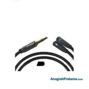 PX Aux Audio Extension 3.5mm to 2 Headset + Mic 0.5M (CO-YP0505)