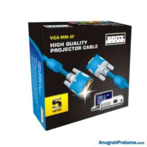 BRITE MM-5F Projector VGA Cable 5 Meter