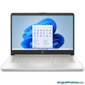 HP 14s-fq2038AU (AMD Ryzen 7-5825U, 2x 8GB, 512GB, Win 11, 14 Inch, Silver) Notebook - 7B752PA