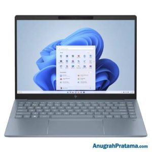 HP Pavilion Plus 14-ew0016TU (Core i7-1355U, 16GB, 1TB SSD, Win 11, 14 Inch, Blue) Notebook - 8R288PA