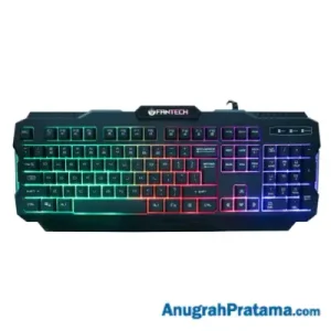 FANTECH ATOM MK876 RGB Gaming Mechanical Keyboard TKL - Black Red Switch
