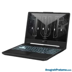 ASUS TUF (Ryzen 5-7535, 16GB, 512GB SSD, VGA RTX 3050 4G, Win 11, 15.6 Inch, Black) Laptop Gaming - FA506NC-R535B3T-O
