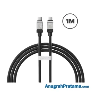 BASEUS Coolplay USB Charger Type C to Type C Fast Charging Cable 100W 1M - Black