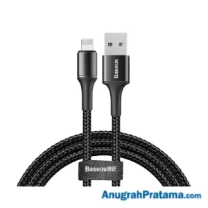 BASEUS LED Halo USB Charger Lightning Fast Charging 1M - Black