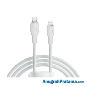 BASEUS Pudding USB Type C to Lightning Cable Fast Charging 1M - White