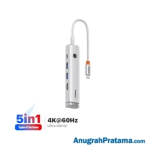 BASEUS Ultrajoy 5 in 1 Port USB Type C Hub To HDMI 4K60Hz Usb 3.0 PD100W