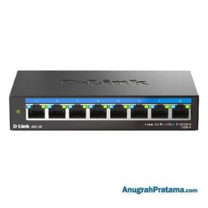 D-LINK DMS-108 8-Port 2.5G Multi-Gigabit Desktop Switch