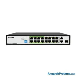 D-LINK DES-F1018P-E 250M 18-Port Fast Ethernet Switch