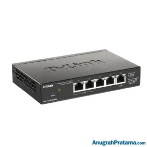 D-LINK DGS-1100-05PDV2 5-Port Gigabit PoE Smart Managed Switch