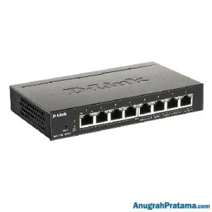 D-LINK DGS-1100-08PV2 8-Port Gigabit PoE Smart Managed Switch