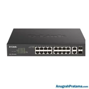 D-LINK DGS-1100-18PV2 18-Port Gigabit PoE Smart Managed Switch
