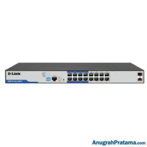 D-LINK DGS-F1210-18PS-E 18-Port Gigabit Smart Managed PoE+ Switch