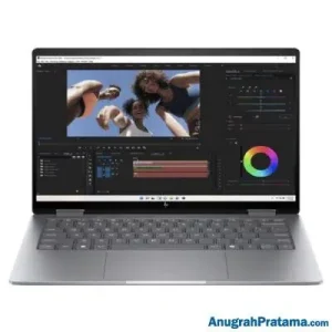 HP Envy x360 2in1 14-fc0777TU (Core Ultra 7-155U, 16GB, 1TB SSD, Win 11, 14 Inch Touch, Silver) Notebook – 9W3G4PA