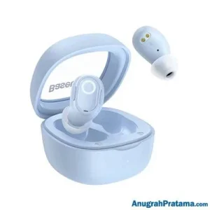 BASEUS WM02 TWS Mini Bluetooth Earphone - Biru