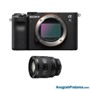 SONY Alpha 7C Mirrorless Camera with FE 20-70mm F4 G Lens (ILCE-7C+SEL2070G) Black
