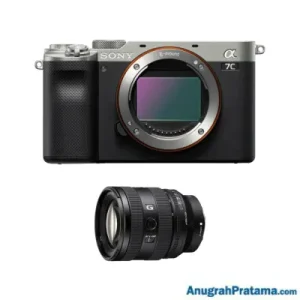 SONY Alpha 7C Mirrorless Camera with FE 20-70mm F4 G Lens (ILCE-7C+SEL2070G) Silver