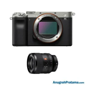 SONY Alpha 7C Mirrorless Camera with FE 28-60mm F4-5.6 Zoom Lens (ILCE-7C+SEL2860) Silver