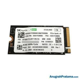 SK HYNIX PL M.2 NVME 1TB 2242 Gen 4 SSD