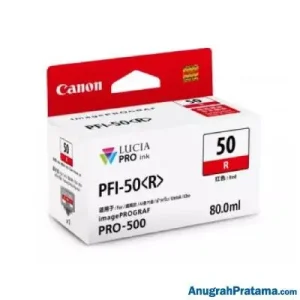 CANON PFI-50 Red Ink Cartridge